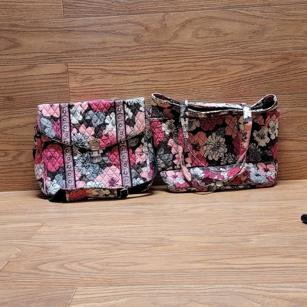 Vera Bradley laptop and bag bundle